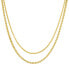 ფოტო #1 პროდუქტის 18K Gold Plated or Silver Plated Layered Necklace