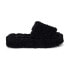 BEACH by Matisse Frost Platform Slide Womens Black Casual Slippers FROST-593