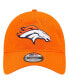 Фото #4 товара Men's Orange Denver Broncos Distinct 9TWENTY Adjustable Hat