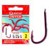 Фото #3 товара QUANTUM FISHING Crypton Red Worm 0.220 mm Tied Hook