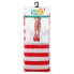 Costume Stockings Striped One size Red