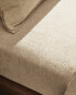 (160 gxm²) washed linen fitted sheet