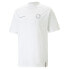 Фото #1 товара Puma Pl 365 Roadster Crew Neck Short Sleeve T-Shirt Mens White Casual Tops 53822