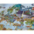 Фото #4 товара Полотенце карты для маленьких исследователей Awesome Maps Little Explorers 180 x 95 см