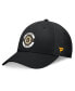 Men's Black Boston Bruins Authentic Pro Training Camp Flex Hat