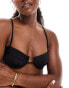 Bright Swimwear lola underwire bikini top in black