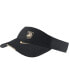 ფოტო #1 პროდუქტის Men's Black Army Black Knights Sideline Performance Adjustable Visor