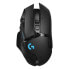 Logitech G G502 LIGHTSPEED Wireless Gaming Mouse - Right-hand - RF Wireless - 25600 DPI - 1 ms - Black