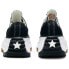 Кеды Converse Run Star Hike Ox Black White Gum (Черно-белый)