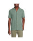 ფოტო #3 პროდუქტის Men's Short Sleeve Gauze Camp Collar Shirt