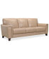 Фото #4 товара Brayna 88" Classic Leather Sofa, Created for Macy's