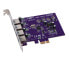 Фото #1 товара Sonnet USB3-4PM-E - PCIe - USB 3.2 Gen 1 (3.1 Gen 1) - PCIe 2.0 - Fresco Logic - 5 Gbit/s