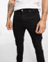 Levi's 512 slim tapered low rise jeans in black Ночное сияние, W34 L32 - фото #6