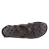 Softwalk Bonaire S1902-001 Womens Black Leather Slingback Sandals Shoes 6