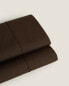 (300 thread count) cotton percale flat sheet