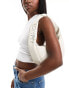 Фото #1 товара Tommy Jeans bold puffy shoulder bag in white