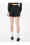 Фото #4 товара Юбка Koton Mini Pleated Slim Fit Shorts