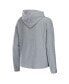 ფოტო #3 პროდუქტის Women's Heather Gray Tampa Bay Lightning Logo Pullover Hoodie and Pants Sleep Set