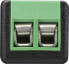 Фото #1 товара Аксессуар для электроники Wentronic 76740 - RCA - Терминальный блок 2-пин - Черно-зеленый