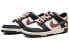 【定制球鞋】 Nike Dunk Low RISK 甜心猫爪 可爱 熊猫 防滑耐磨 低帮 板鞋 GS 黑粉棕 / Кроссовки Nike Dunk Low CW1590-100