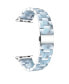 Фото #2 товара Unisex Claire Light Blue Resin Band for Apple Watch for Size - 38mm, 40mm, 41mm