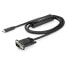 Фото #8 товара StarTech.com 3ft/1m USB C to VGA Cable - 1920x1200/1080p USB Type C to VGA Video Active Adapter Cable - Thunderbolt 3 Compatible - Laptop to VGA Monitor/Projector - DP Alt Mode HBR2 - 1 m - USB Type-C - VGA (D-Sub) - Male - Male - Straight