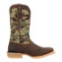 Фото #1 товара Durango Rebel Pro Camo Square Toe Cowboy Mens Brown, Green Casual Boots DDB0396