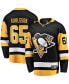 ფოტო #1 პროდუქტის Men's Erik Karlsson Black Pittsburgh Penguins Home Breakaway Jersey