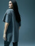 Фото #5 товара Murci oversized motif t-shirt in washed grey