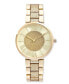 Women's Glitter Gold-Tone Bracelet Watch 36mm, Created for Macy's