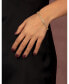 ფოტო #2 პროდუქტის Cubic Zirconia Baguette X Pave Cuban Link Bracelet