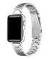 ფოტო #1 პროდუქტის Unisex Iris Stainless Steel Band for Apple Watch Size- 38mm, 40mm, 41mm