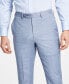 Фото #4 товара Men's Skinny-Fit Wool-Blend Infinite Stretch Suit Pants