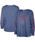 Фото #2 товара Women's Royal Chicago Cubs Statement Long Sleeve T-shirt