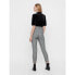 VERO MODA High Waist Paperbag Check pants