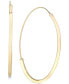 ფოტო #1 პროდუქტის Threader Hoop Earrings in 14k Gold