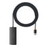 Фото #2 товара Lite Series HUB 4-Portowy USB-A do 4xUSB-A 3.0 2m czarny