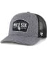 ფოტო #1 პროდუქტის Men's Charcoal Chicago White Sox Slate Trucker Snapback Hat