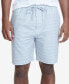 ფოტო #1 პროდუქტის Men's Windowpane Plaid Cotton Pajama Shorts