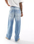 Pull&bear skater fit jean in light blue