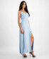 ფოტო #4 პროდუქტის Women's Cruz Sleeveless Denim Maxi Dress