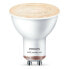Фото #4 товара Лампочка светодиодная Дихроичная Philips Wiz Белый GU10 4,7 Вт 345 Лм (2700 K) (2700-6500 K)