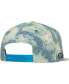 Men's Blue Charlotte FC Acid Wash Snapback Hat