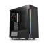 Thermaltake H200 TG RGB - Midi Tower - PC - Black - ATX - micro ATX - Mini-ITX - SPCC - 18 cm