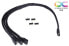 Alphacool 18538 - RGB splitter cable - Black - Female - Female