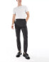 ASOS DESIGN smart new skinny fit trousers in charcoal