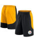 ფოტო #1 პროდუქტის Men's / Pittsburgh Steelers Go Hard Shorts