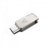V7 VF364GTC - 64 GB - USB Type-A / USB Type-C - 3.2 Gen 1 (3.1 Gen 1) - 150 MB/s - Swivel - Silver