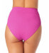 Фото #2 товара California Waves 284813 Juniors' High-Waist Bikini Bottoms Swimsuit, Size SM