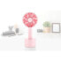 Фото #6 товара Вентилятор Unold Breezy Swing - Household blade fan - Pink - Table - 120° - Buttons - Battery